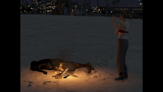 Illustration for article titled GTA V graphics errors galore.